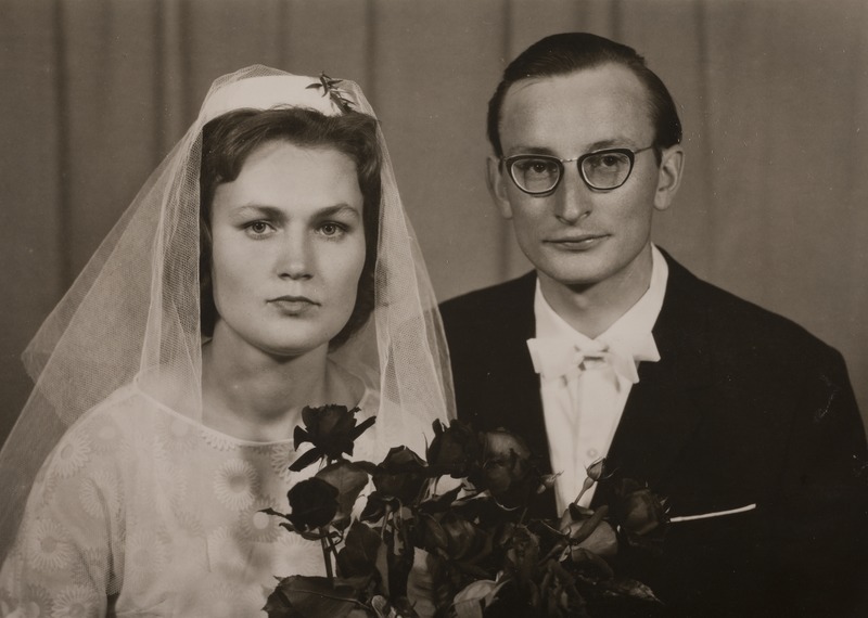 Jaan Eilart koos abikaasaga, 1962