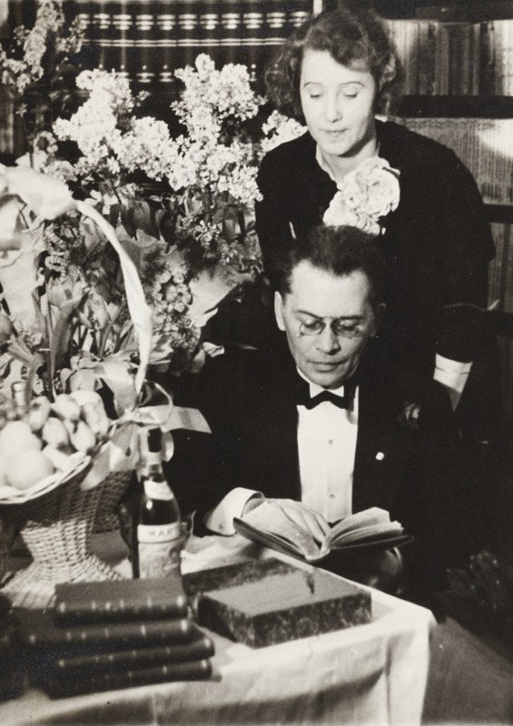 Elo ja Friedebert Tuglas, 1936