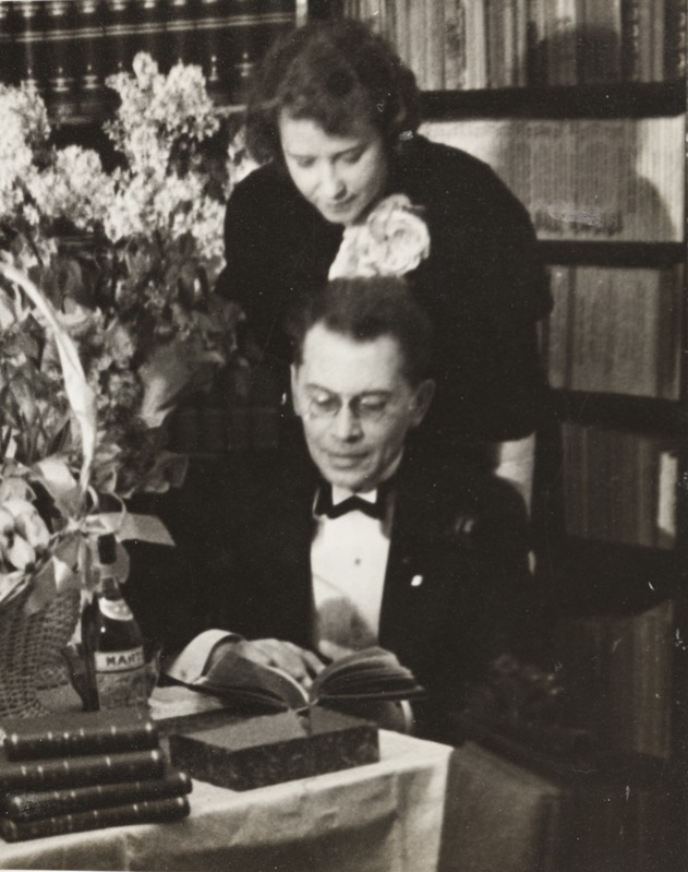Elo ja Friedebert Tuglas 1936. aastal