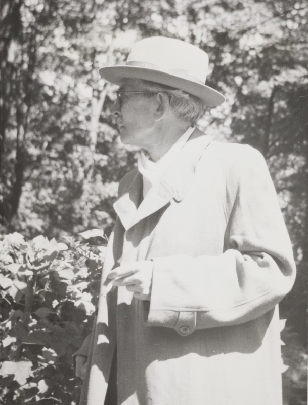 Friedebert Tuglas Pärnus 1957