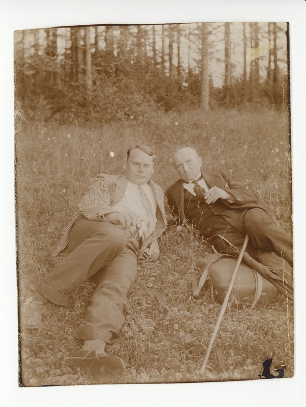 Aleksander Tassa ja Jaan Vahtra, 1923