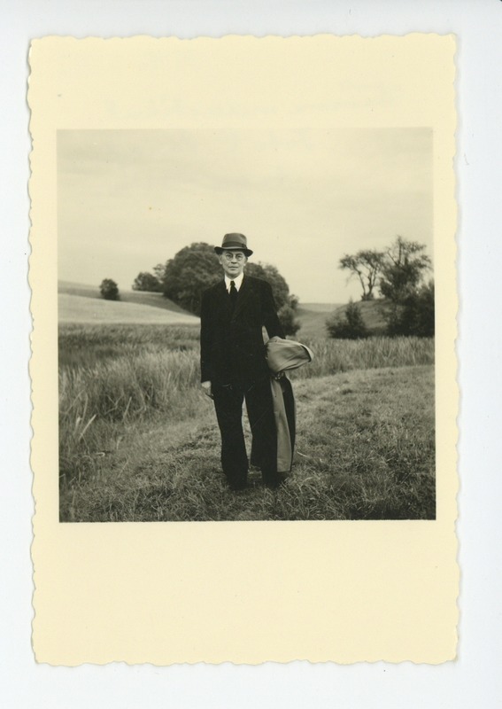 Friedebert Tuglas Tamme sõidul ja Tamme maastikul, 08.1940