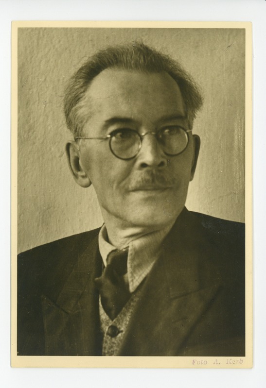 Friedebert Tuglase portree, 09.1948