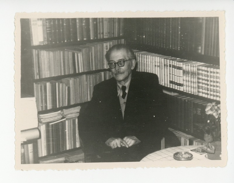 Friedebert Tuglas kabinetis, 1958
