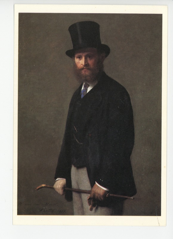 Portrait d'Edouard Manet