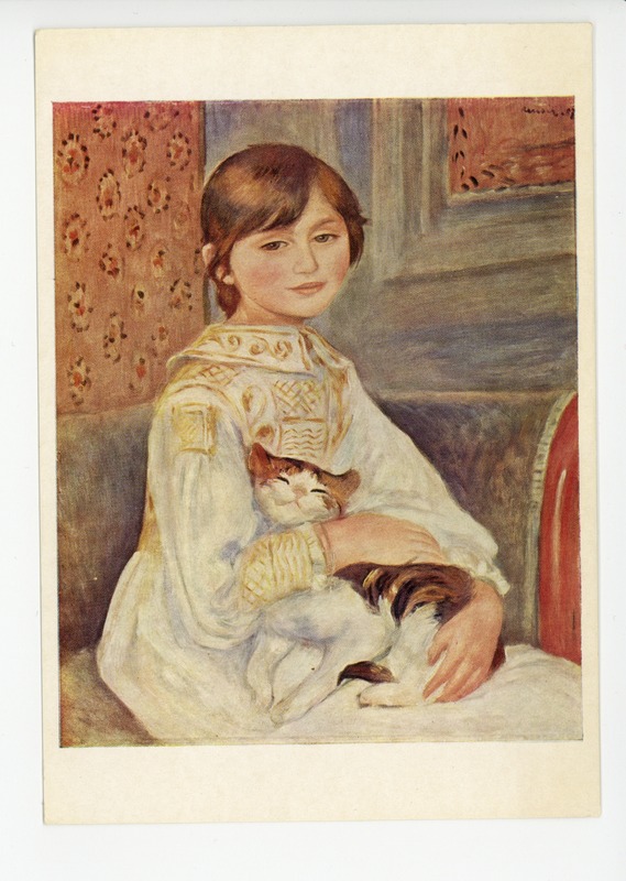 Enfant au Chat