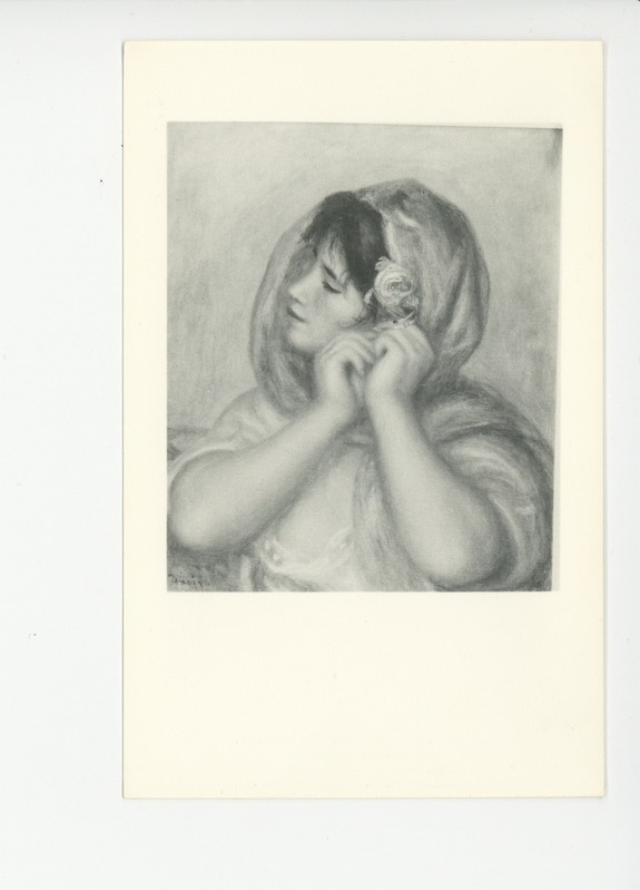 Young Woman Arranging Her Earring