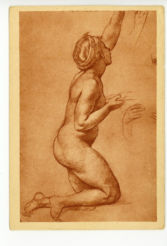 Raffael (1483-1520) Aktstudie