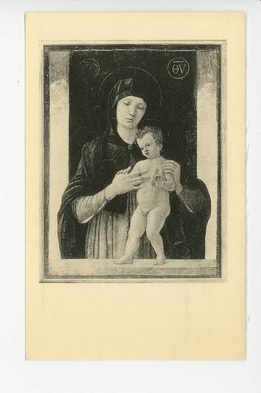 Giovanni Bellini (1430-1516), Madonna and Child