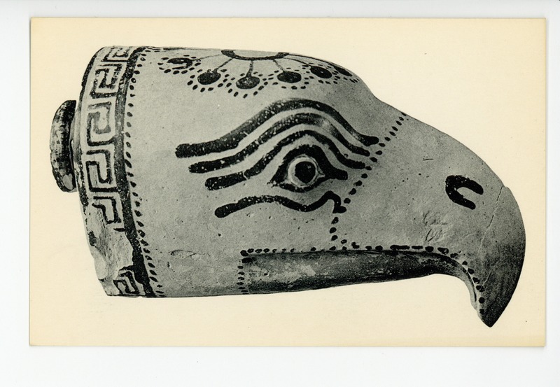 Head of an Eagle, Terracotta Greek 6th century BC