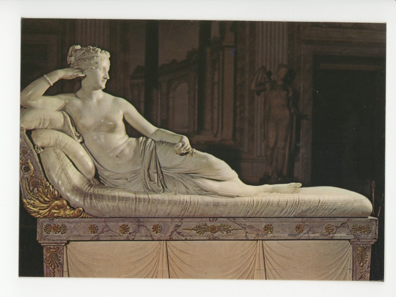 ROMA Galleria Borghese, Paolina Borghese, (Antonio Canova 1757-1822)