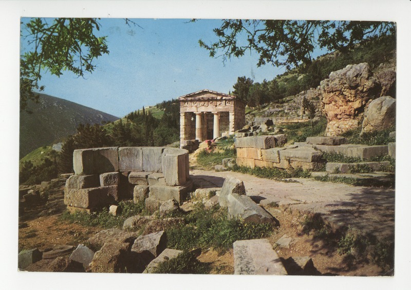 Delphi - The Treasury of the Athenians, 507 BC