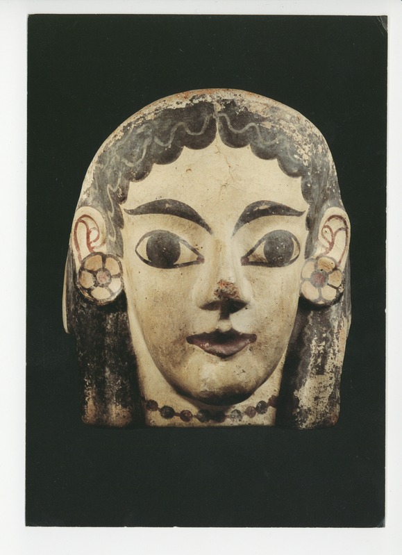 Etruscan terracotta antefix, Cerveteri, ca 500 B.C