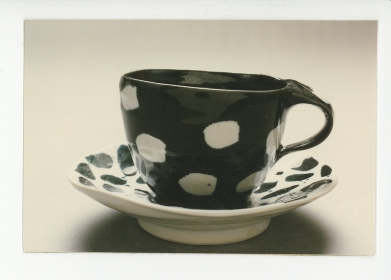 Porcelain Cup and Saucer, Rhode Island School of Design
