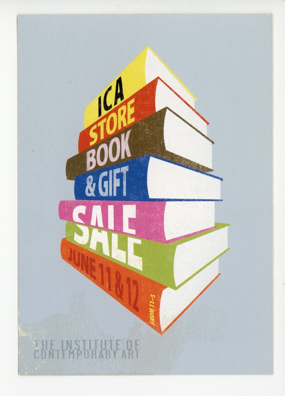 Book and Gift Sale, The Institute of Contemporary Art (ICA) in Boston, Massachusetts