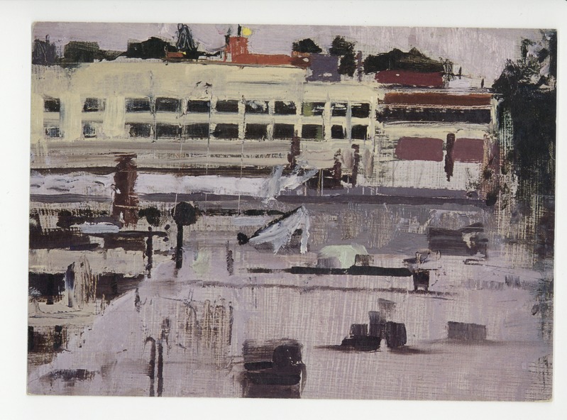 Rian E. Smith, From My Ivory Tower, 2004, (oil on panel)