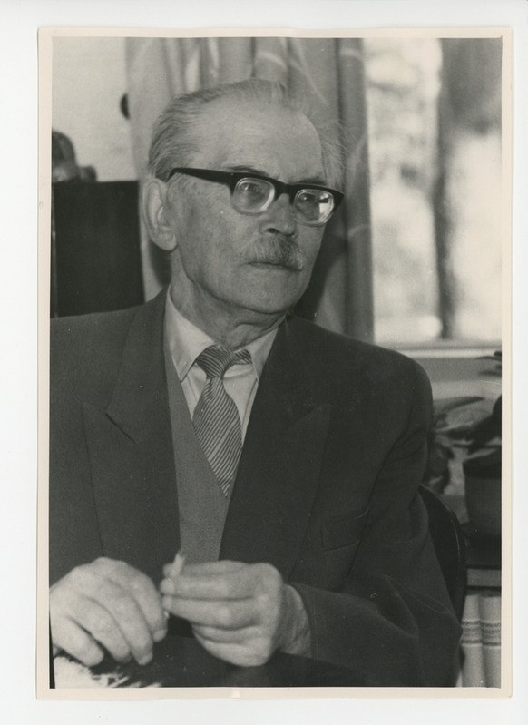 Friedebert Tuglase portree, kevad 1963