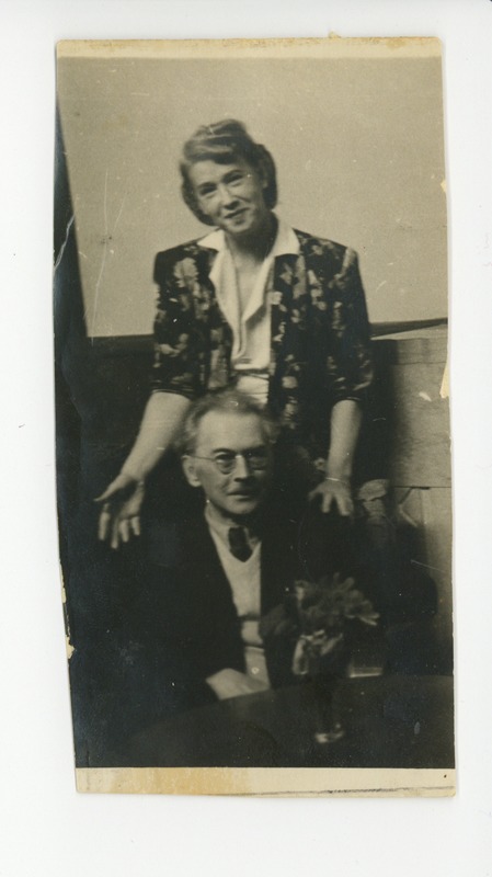 Elo Tuglas ja Friedebert Tuglas Pärnus 15.08.1948