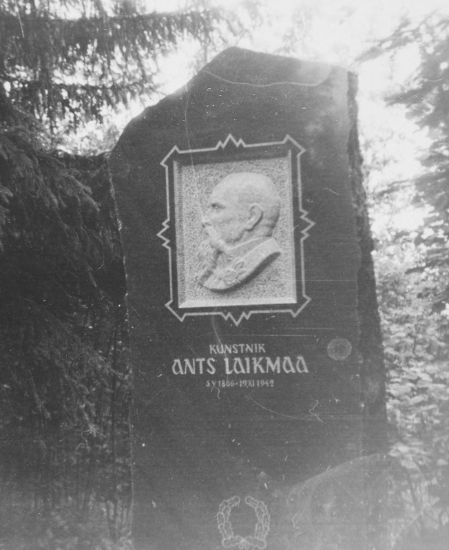 Ants Laikmaa haud, 1957