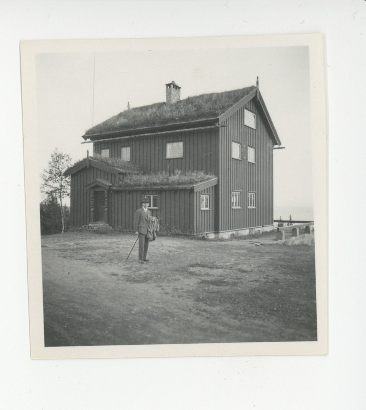 Turbaga kaetud maja Norras