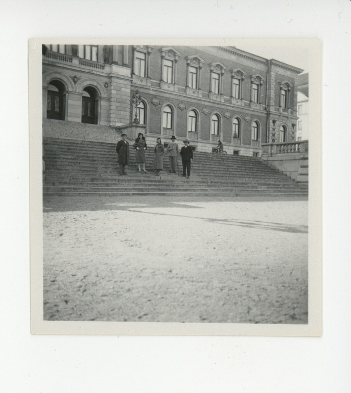 Uppsala ülikooli ees, 20.09.1931