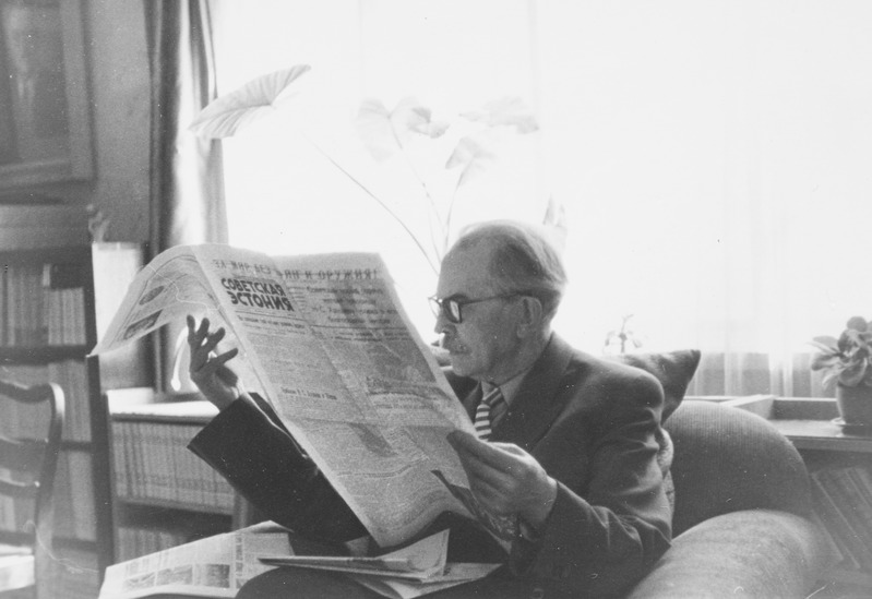 Friedebert Tuglas, juuni 1960