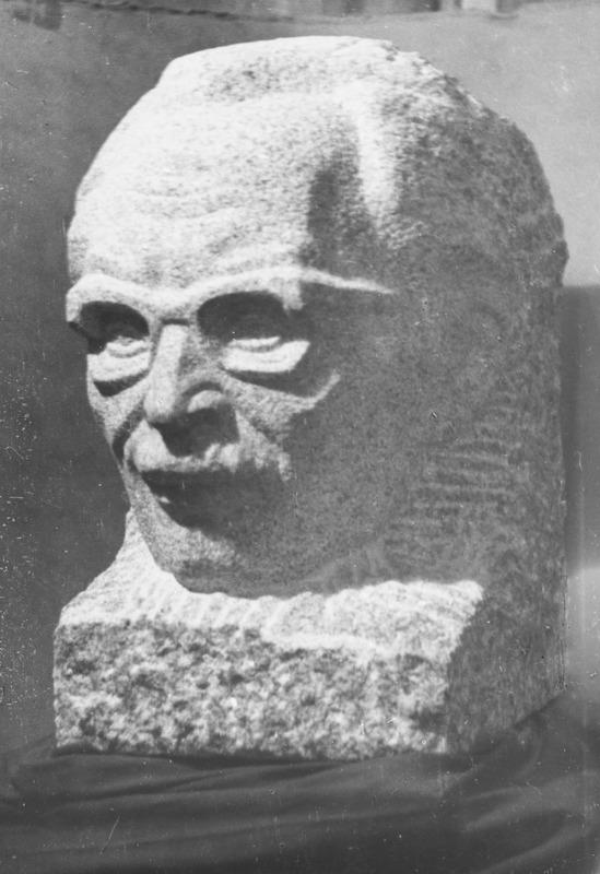 Juhan Raudsepa skulptuur Friedebert Tuglasest