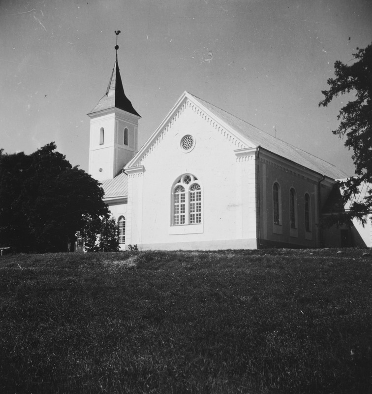 Võnnu kirik, juuli 1938