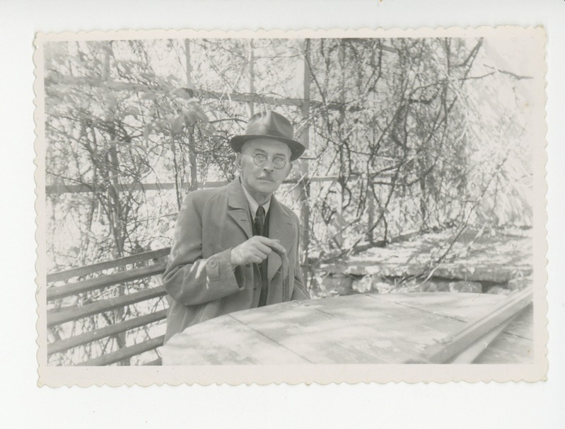 Friedebert Tuglas Nõmmel, juuni 1951