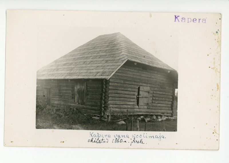 Kapera vana koolimaja, 1932