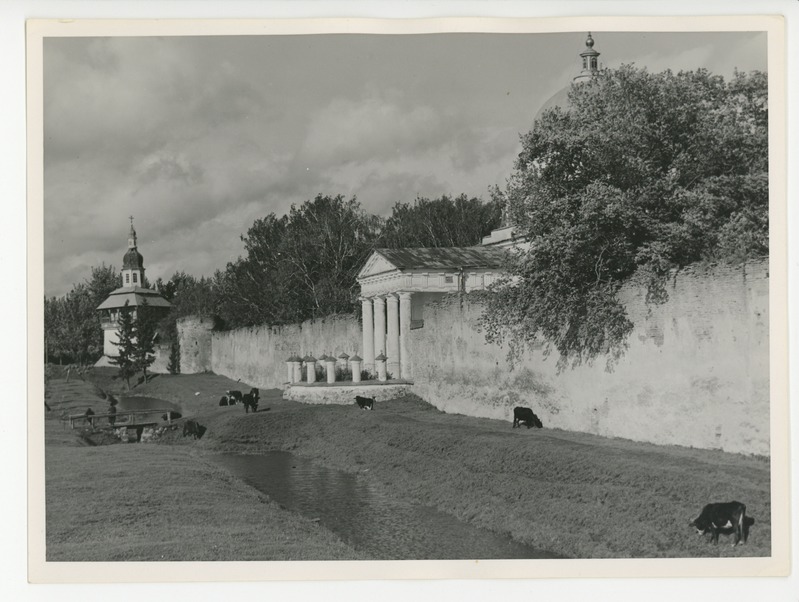 Petseri klooster, müüri loodeosa, 1939