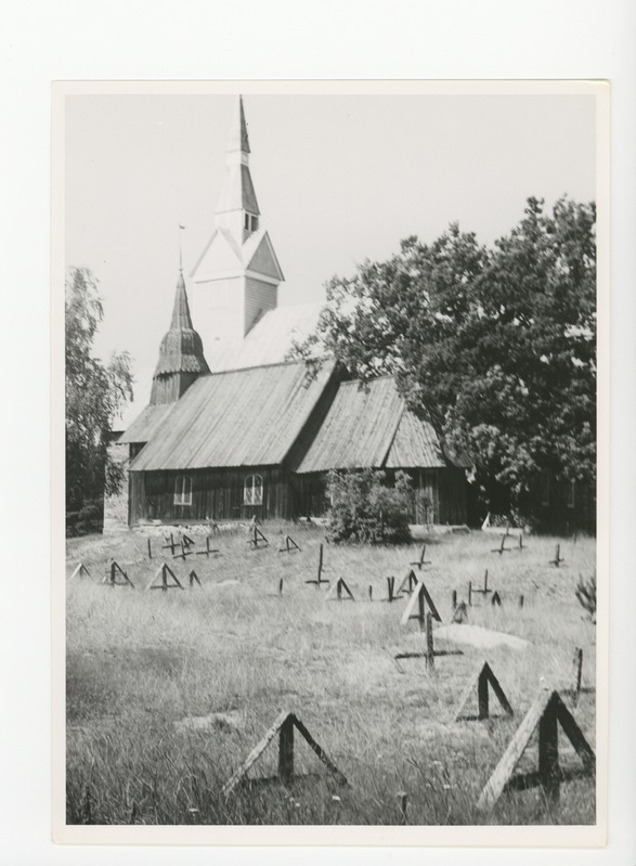 Ruhnu surnuaed kirikuga, 1939