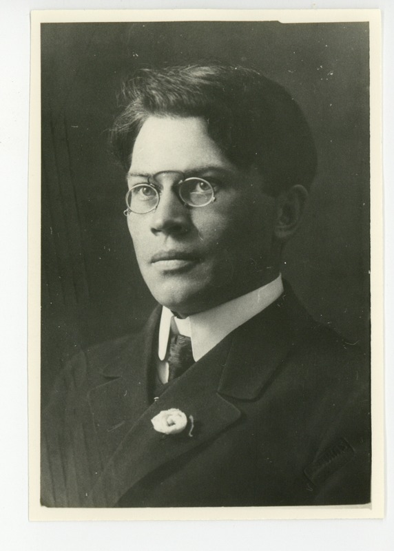 Friedebert Tuglas noorena, 1917
