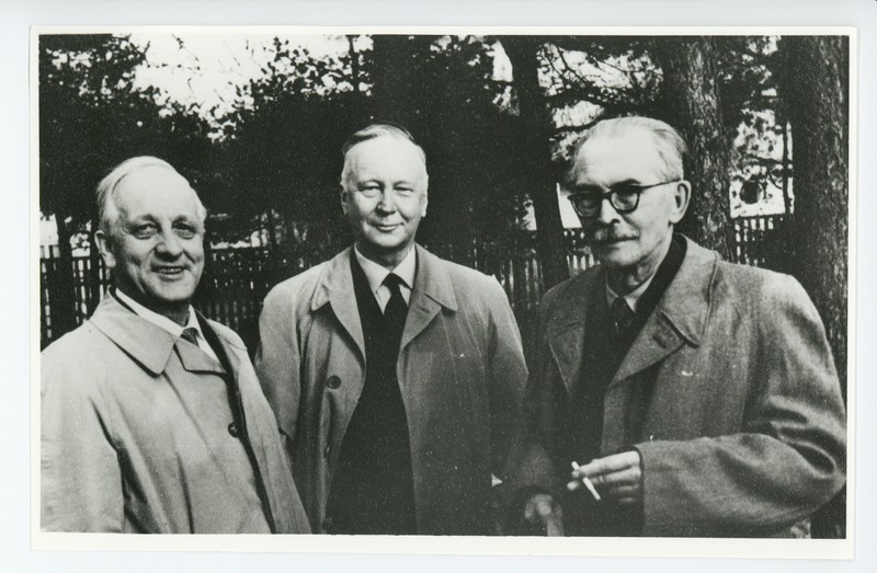 Helmer Winter, Oke Jokinen, Friedebert Tuglas suvi 1958