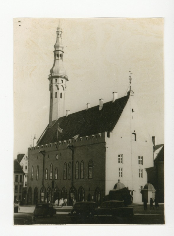 Tallinn, Raekoda ja Raekoja plats, 1964