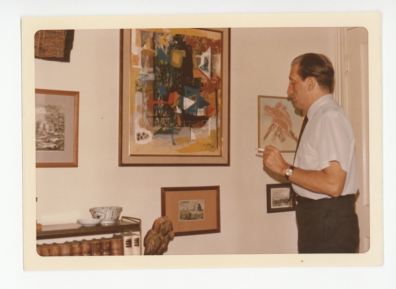 Paul Reets oma kodus Bostonis, 1973