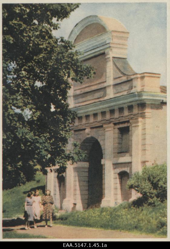Tallinn Gate, print postcard