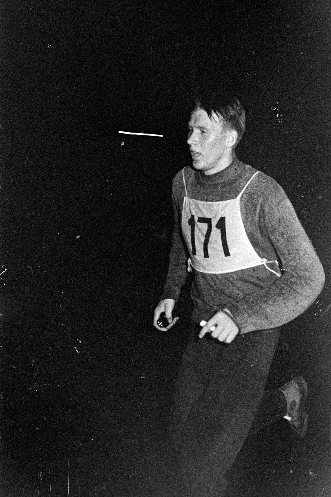 12th Apr. 62. Night orientation. On the radio