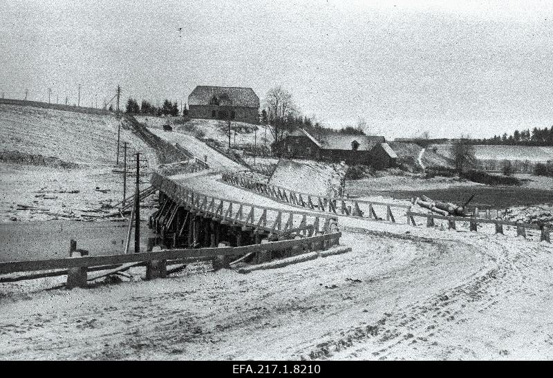 The restored bridge of Tõravere.