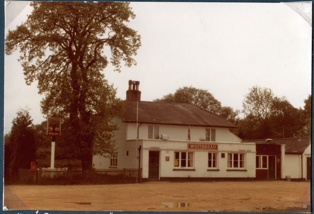 The "Royal Oak" at Hilltop, Beaulieu - an old Inn, which has been modernised.
