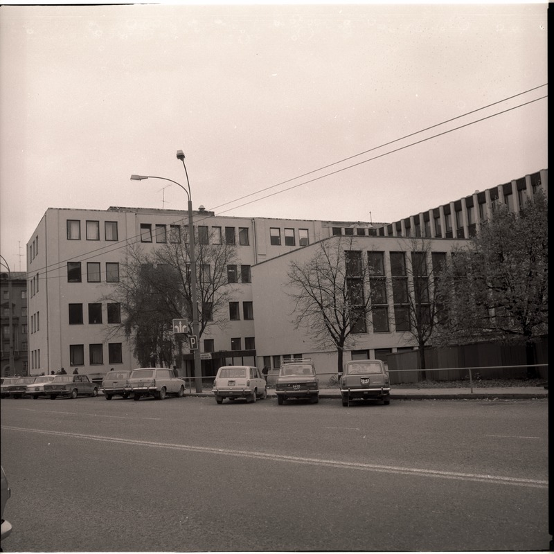 ERKI hoone fassaad Laikmaa tänaval.