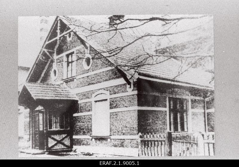 Labour house in Tartu Star Street at the end of the 1930s.