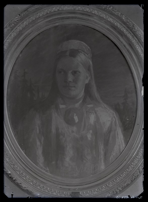 A. Laikmaa portreemaal "Vigala neiu", 1905. aastast.