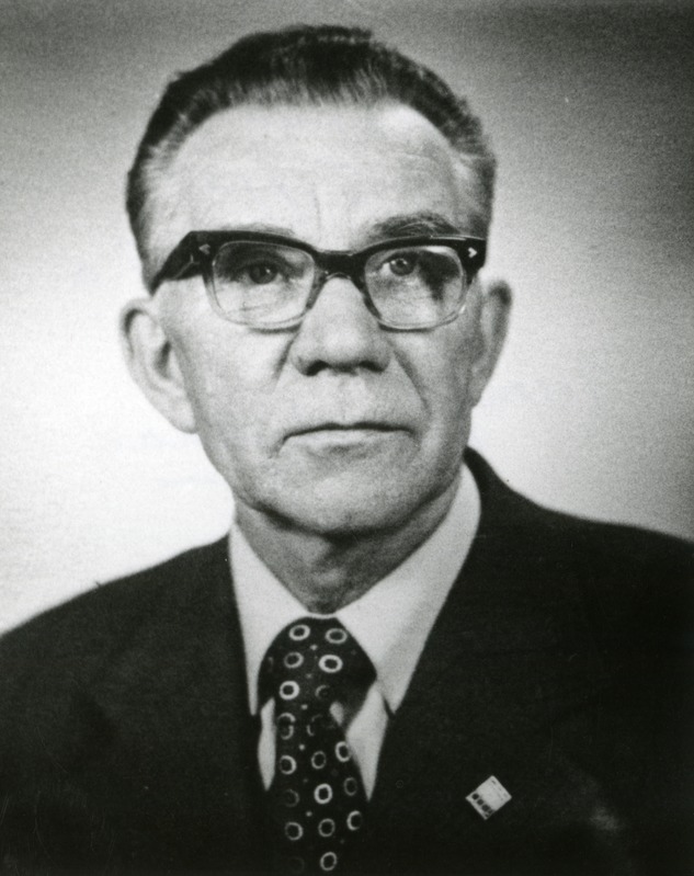 Voldemar Tippel, portreefoto