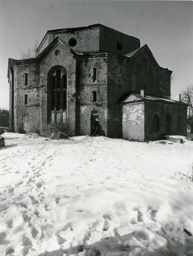 Aleksandri kirik Narvas, 3 välis- ja 1 sisevaade. Arhitekt Otto Pius Hippius