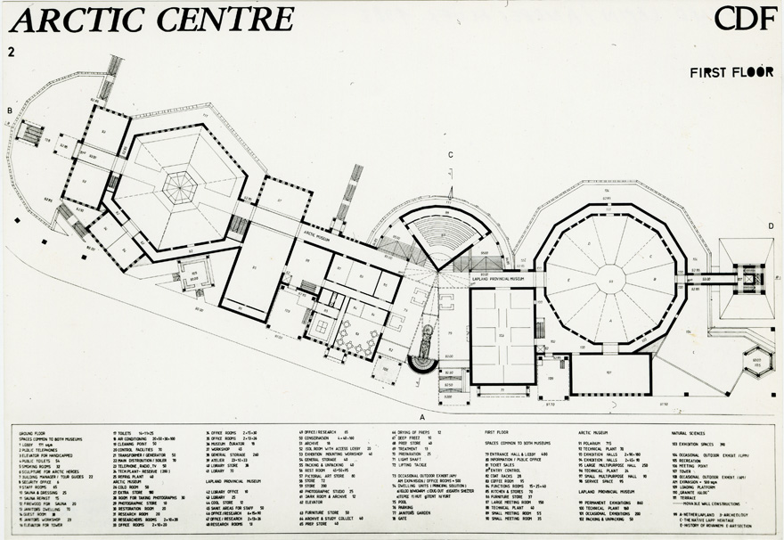 Arctic Centre Rovaniemis, võistlustöö "CDF", projektifoto. Arhitektid Leonhard Lapin ja Andres Alver