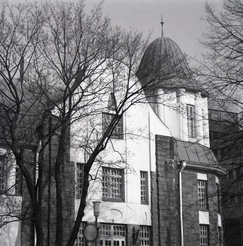 Endine Lutheri villa (nn Õnnepalee), fassaadidetail. Arhitektid Nikolai Vassiljev ja Aleksei Bubõr