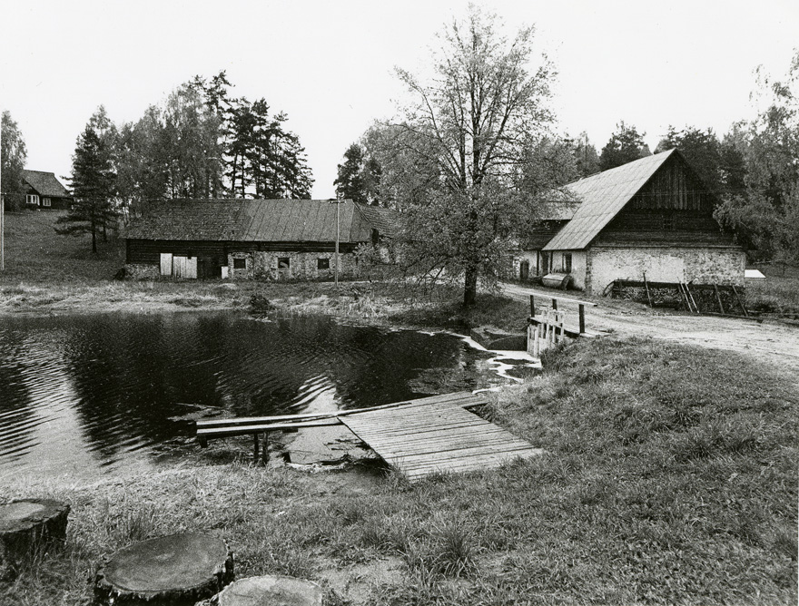 Kauksi veskitalu, vaade kompleksile