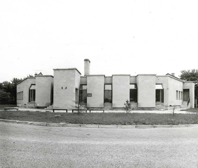 Pirita-Kose sidejaoskond, eestvaade. Arhitekt Ago Pähn