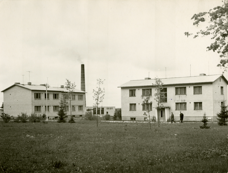 Korterelamud Olustveres, üldvaade